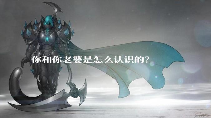 你和你老婆是怎么认识的？